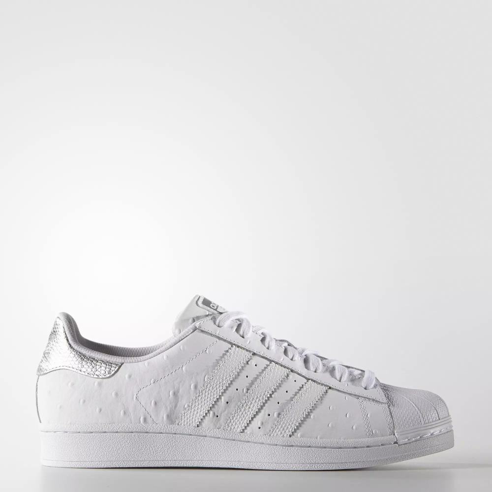 Adidas Superstar Tenis Blancos Para Hombre (MX-81917)